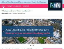 Tablet Screenshot of namesnotnumbers.com